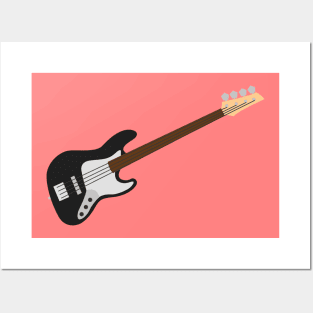 Bass Guitar Posters and Art